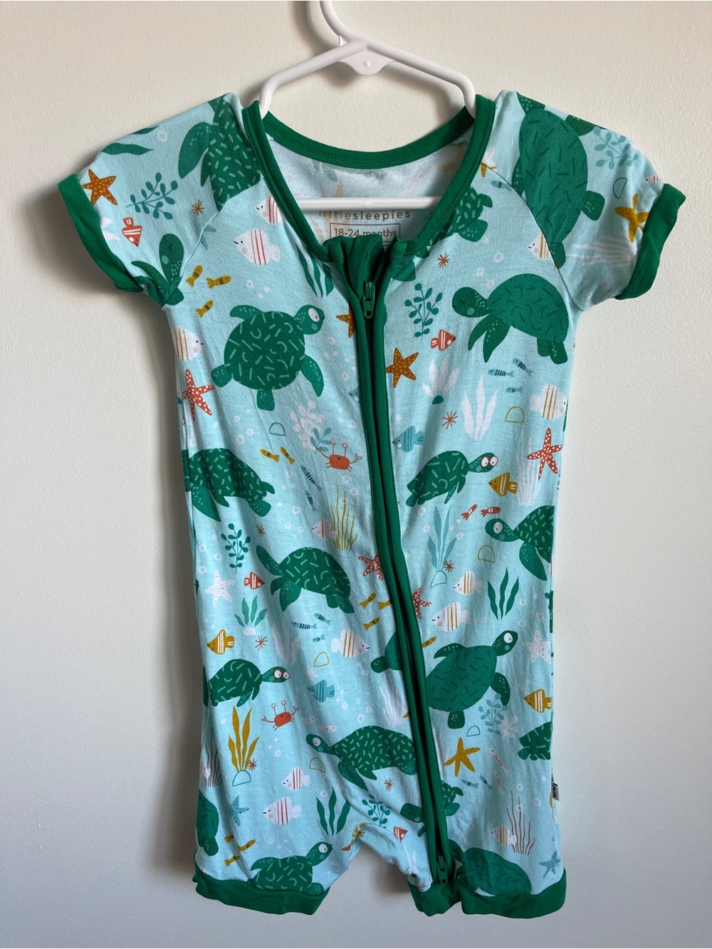 Little Sleepies Turtle Shortie 18-24M